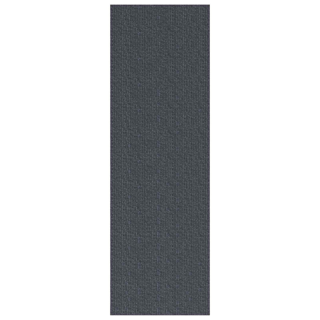 Tæppe Runner Grå 80 x 300 cm Stof