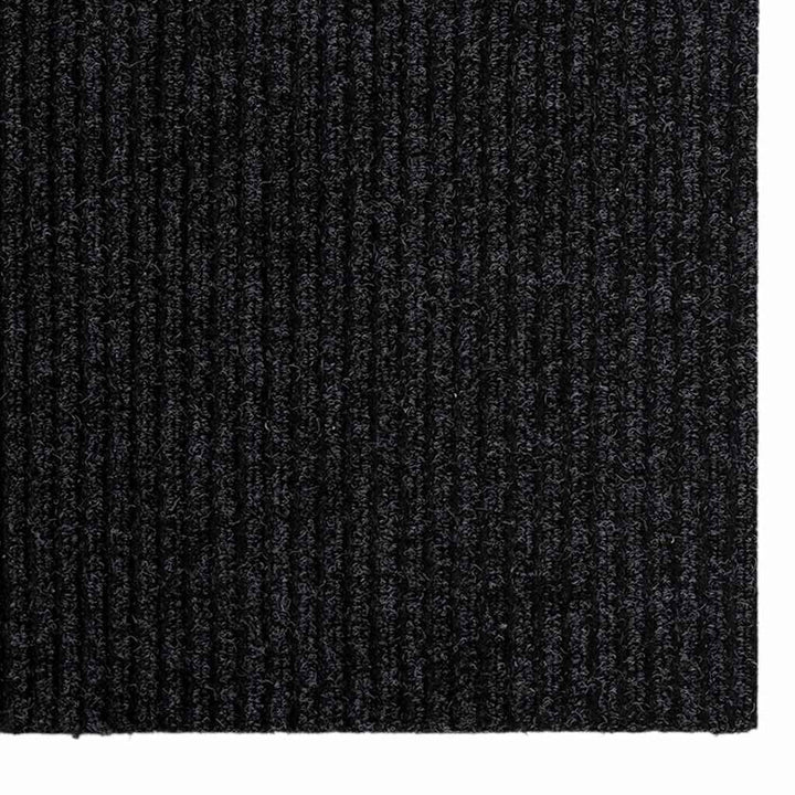 Tæppe Runner Antracit 80 x 150 cm Stof