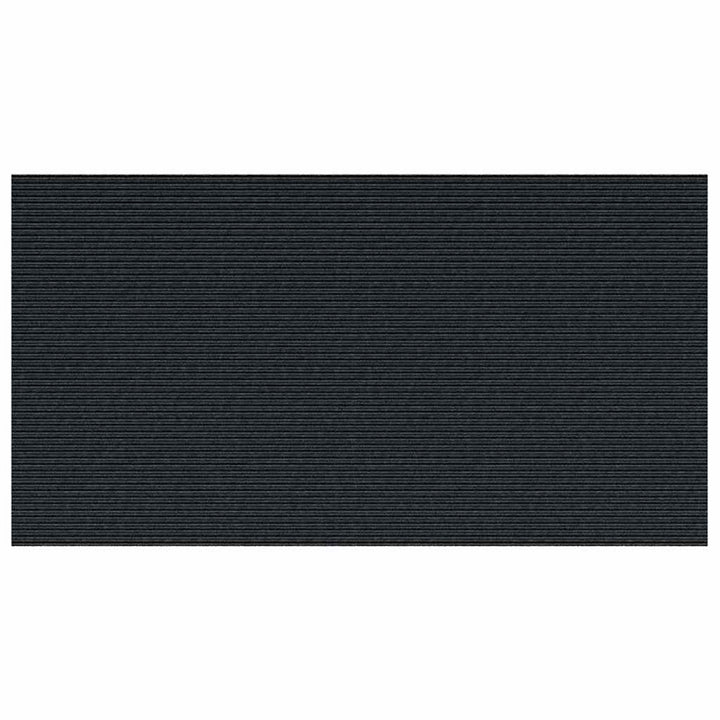 Tæppe Runner Antracit 80 x 150 cm Stof