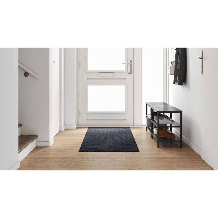 Tæppe Runner Antracit 80 x 250 cm Stof