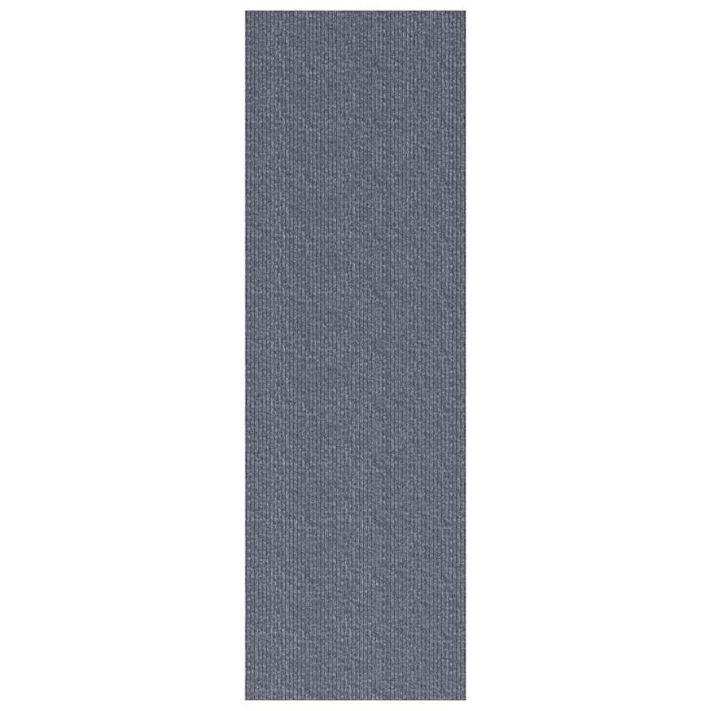 Tæppe Runner Lysegrå 80 x 250 cm Stof
