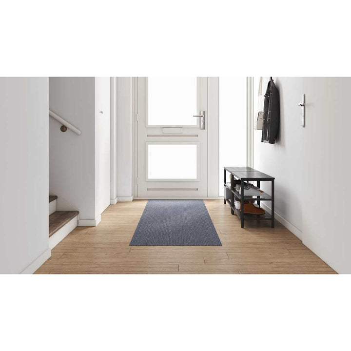 Tæppe Runner Lysegrå 80 x 300 cm Stof