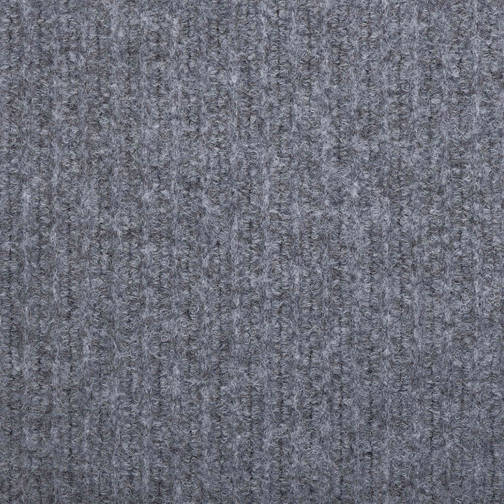 Tæppe Runner Lysegrå 100 x 100 cm Stof