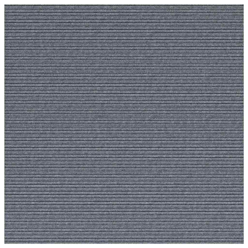 Tæppe Runner Lysegrå 100 x 100 cm Stof