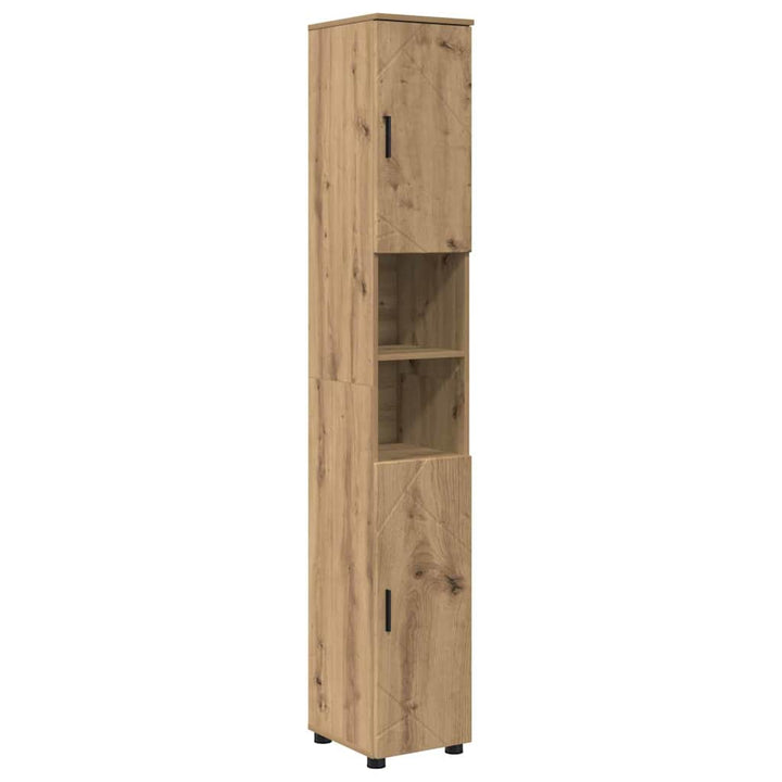 Badeværelsesmøbel sæt 5 stk. Artisan Egetræ 61 x 35 x 64 cm