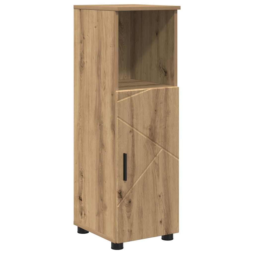 Badeværelsesmøbel sæt 4 stk. Artisan Egetræ 35 x 30 x 192 cm
