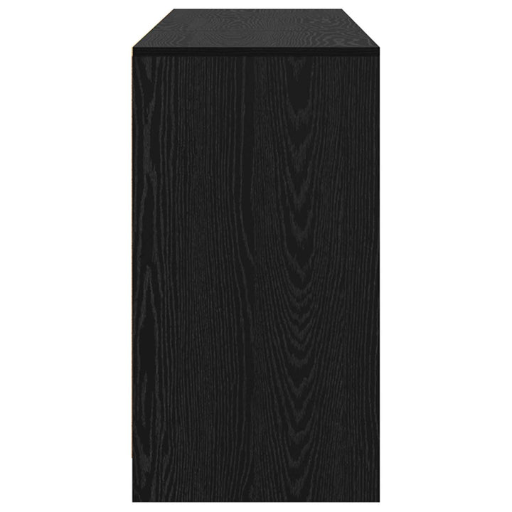 Sideboard 3 pcs Sort eg 70 x 41 x 75 cm Konstrueret træ