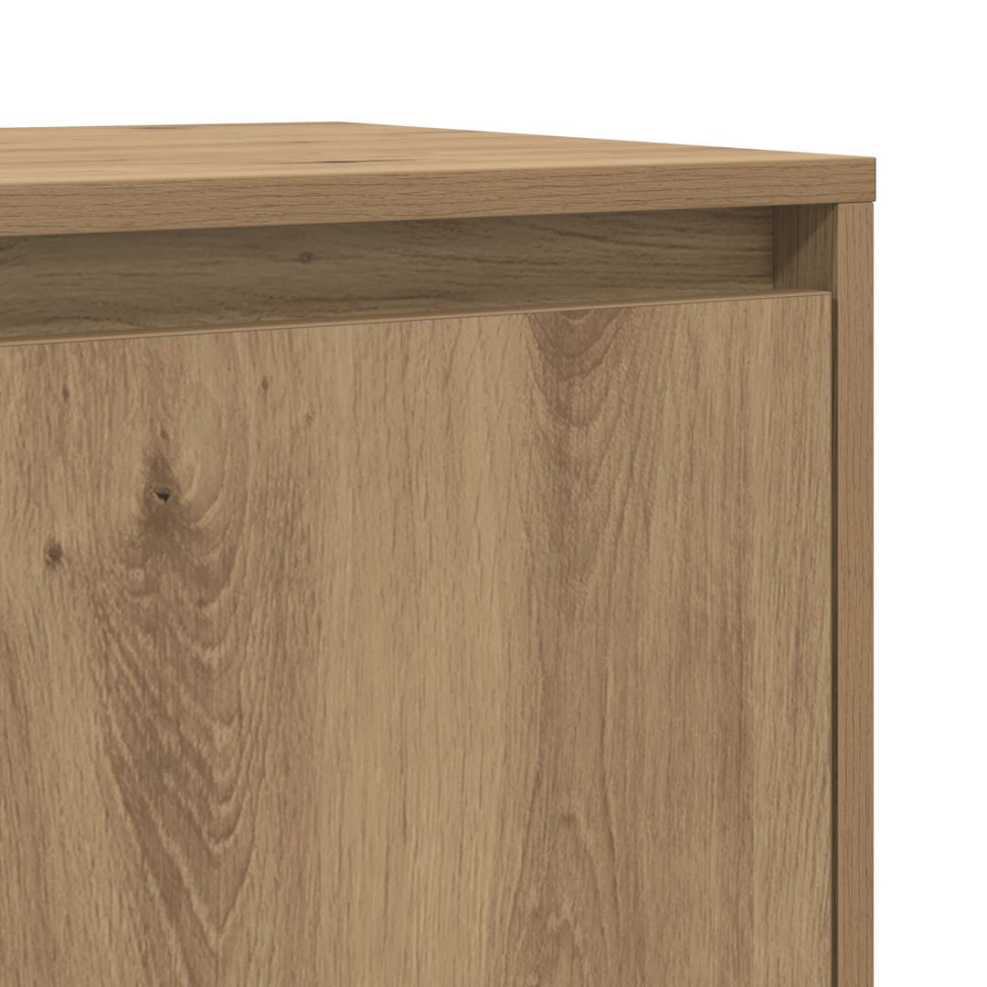 Sideboard 2 pcs Artisan Egetræ 70 x 41 x 75 cm Konstrueret træ