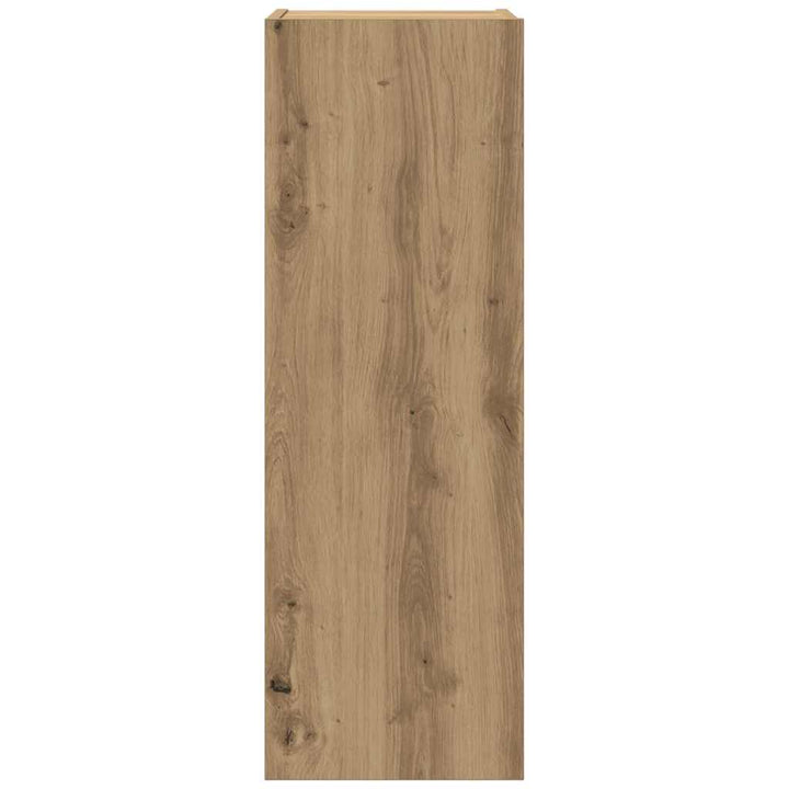 TV Enheder Vægmonteret 4 pcs Artisan Egetræ Konstrueret træ