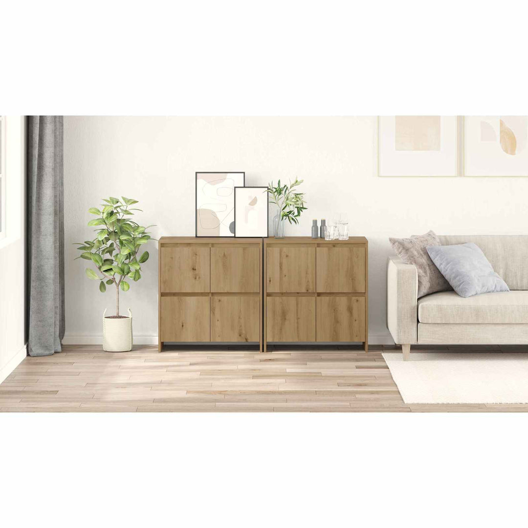 Sideboards 2 pcs artisan eg 70 x 41 x 75 cm Konstrueret træ