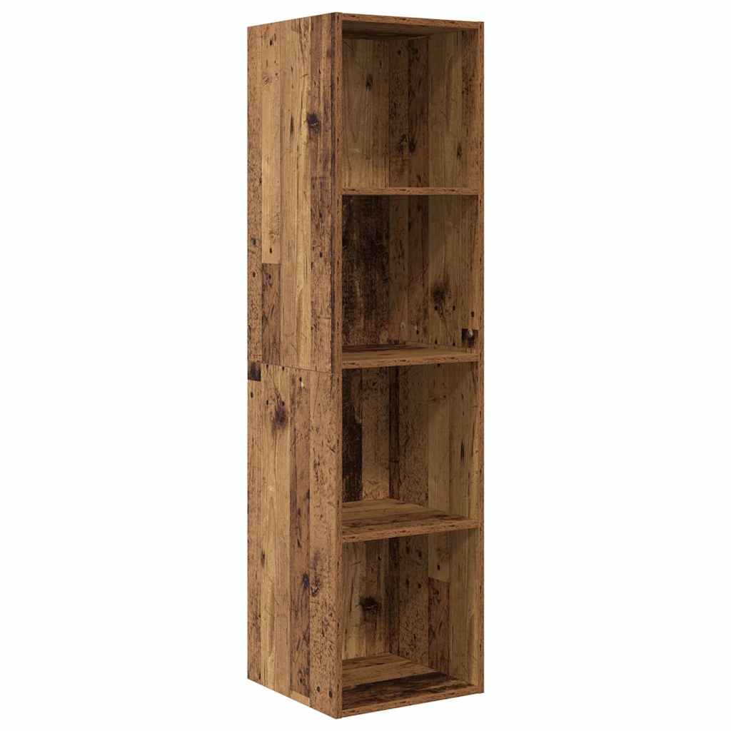 TV-møbelsæt 2 pcs Brun 37 x 37 x 142,5 cm Konstrueret træ