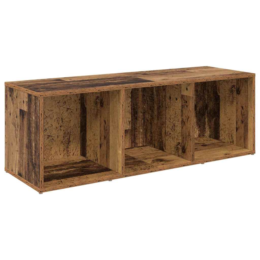 TV-møbelsæt 2 pcs Gammelt træ 37 x 35 x 107cm Konstrueret træ