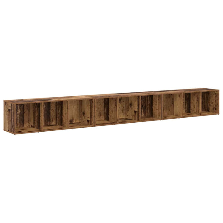 TV-møbelsæt 3 pcs Gammelt træ 37 x 35 x 107 cm Konstrueret træ