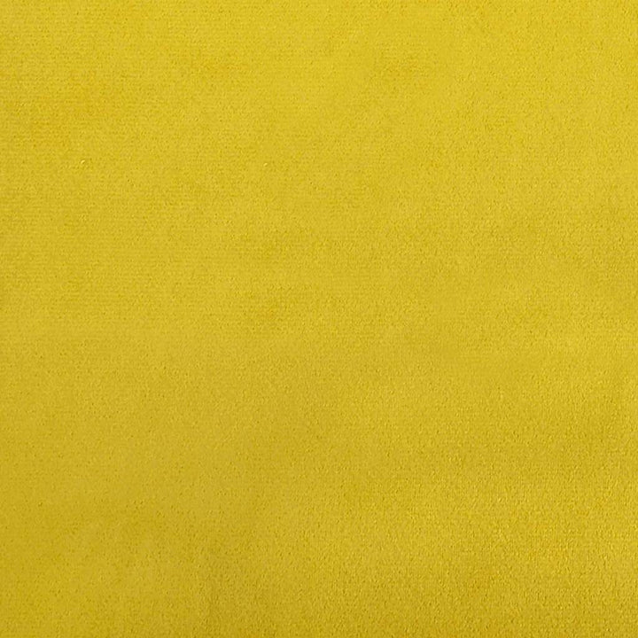 Hjørnesengramme Gul 90 x 200 cm Fløjl