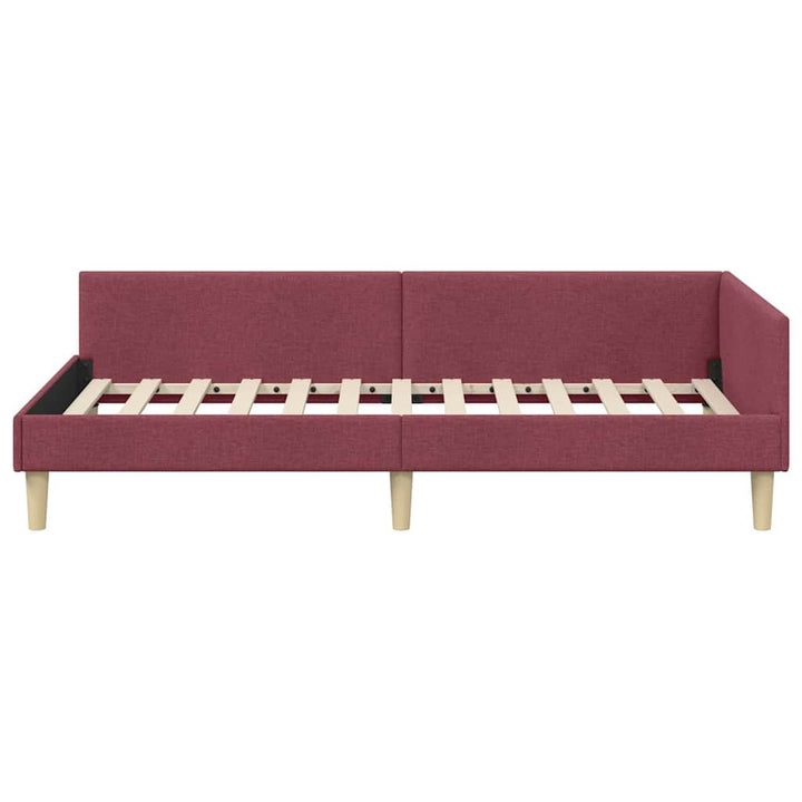 Hjørnesengramme Vinrød 90 x 200 cm Stof