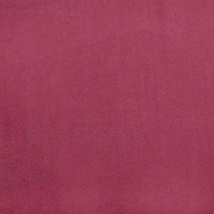 Hjørnesengramme med hovedgærde Vinrød 100 cm x 200 cm Fløjl