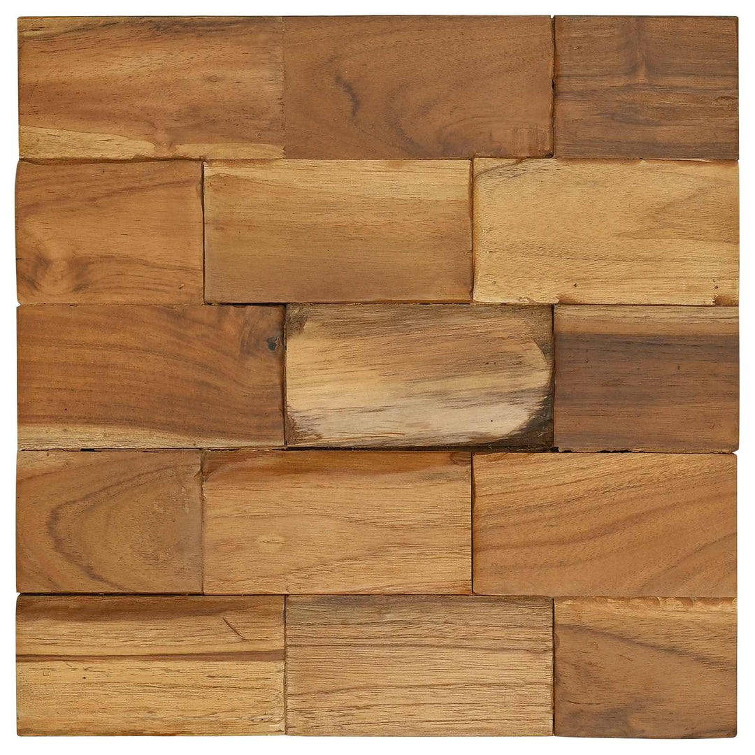 Opbevaringsskammel Brun 40 x 40 x 45 cm Massiv Teaktræ