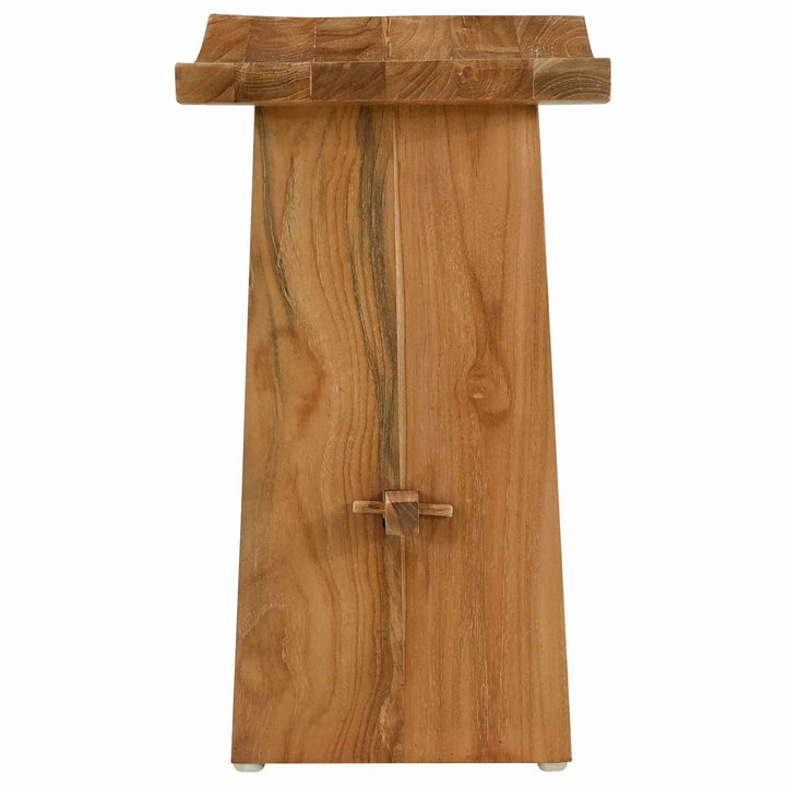 Badeværelsesskammel Brun 50 x 29,5 x 50,5 cm Massiv Teaktræ