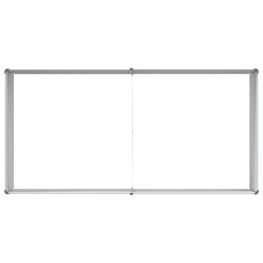 Højbed Lys Brun 160 x 80 x 77 cm Galvaniseret stål