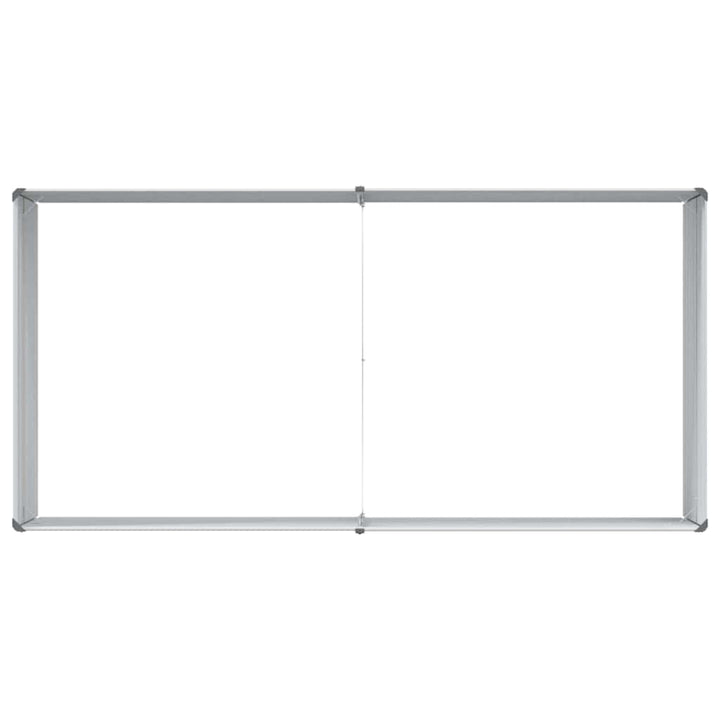 Højbed Lys Brun 160 x 80 x 77 cm Galvaniseret stål