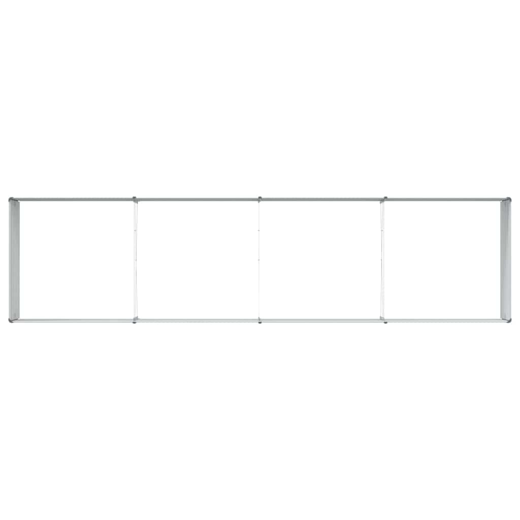 Højbed Lys Brun 320 x 80 x 45 cm Galvaniseret stål