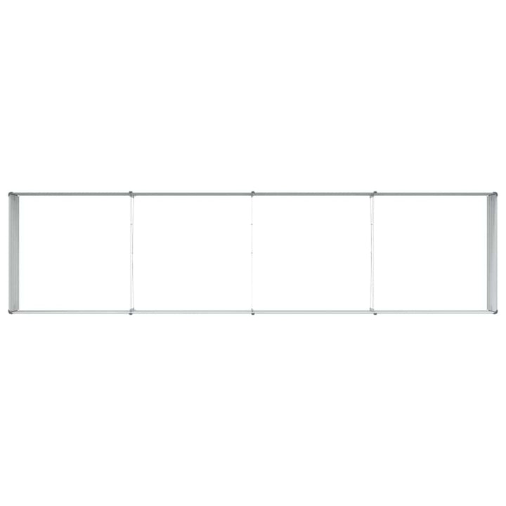 Højbed Lys Brun 320 x 80 x 45 cm Galvaniseret stål