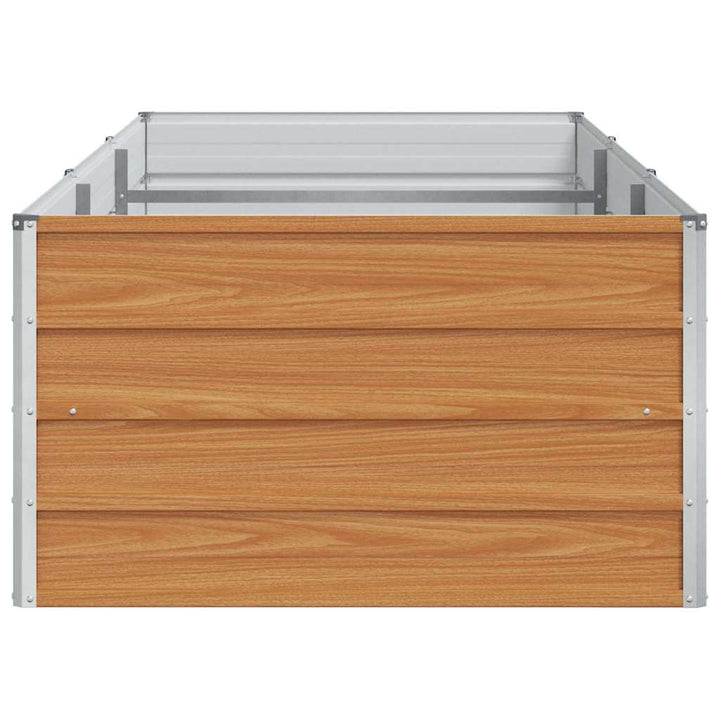 Højbed Lys Brun 240 x 80 x 45 cm Galvaniseret stål