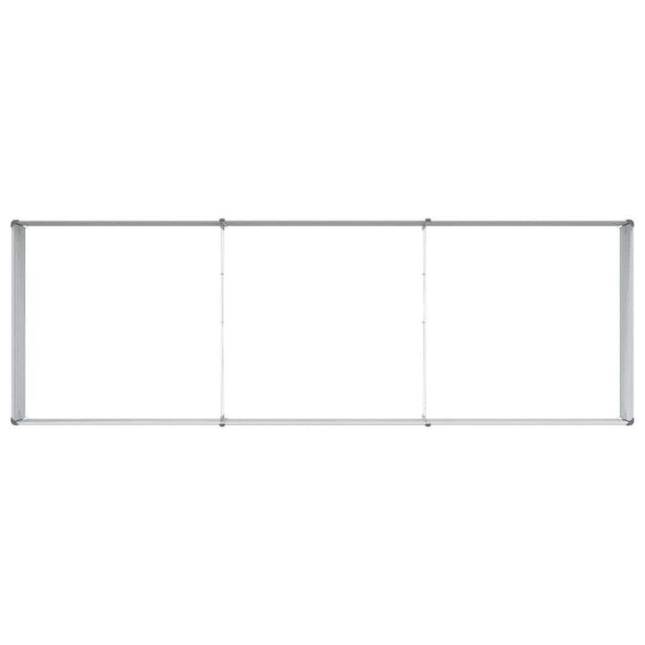 Højbed Lys Brun 240 x 80 x 45 cm Galvaniseret stål
