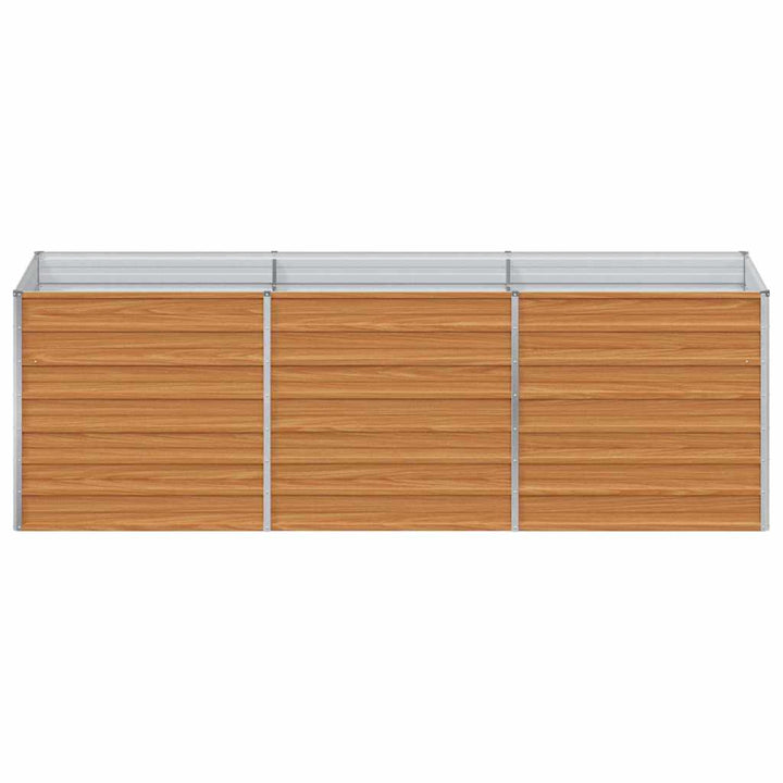 Højbed Lys Brun 240 x 80 x 77 cm Galvaniseret stål