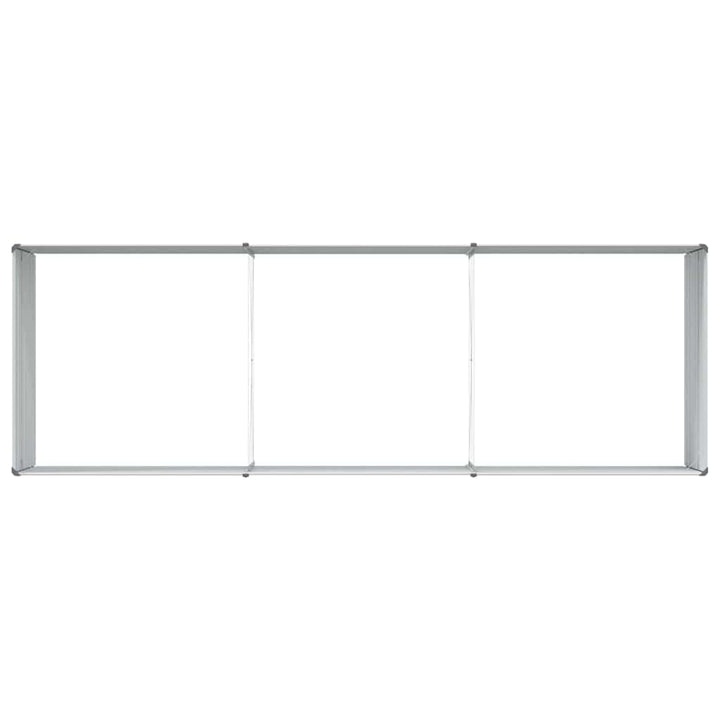 Højbed Lys Brun 240 x 80 x 77 cm Galvaniseret stål
