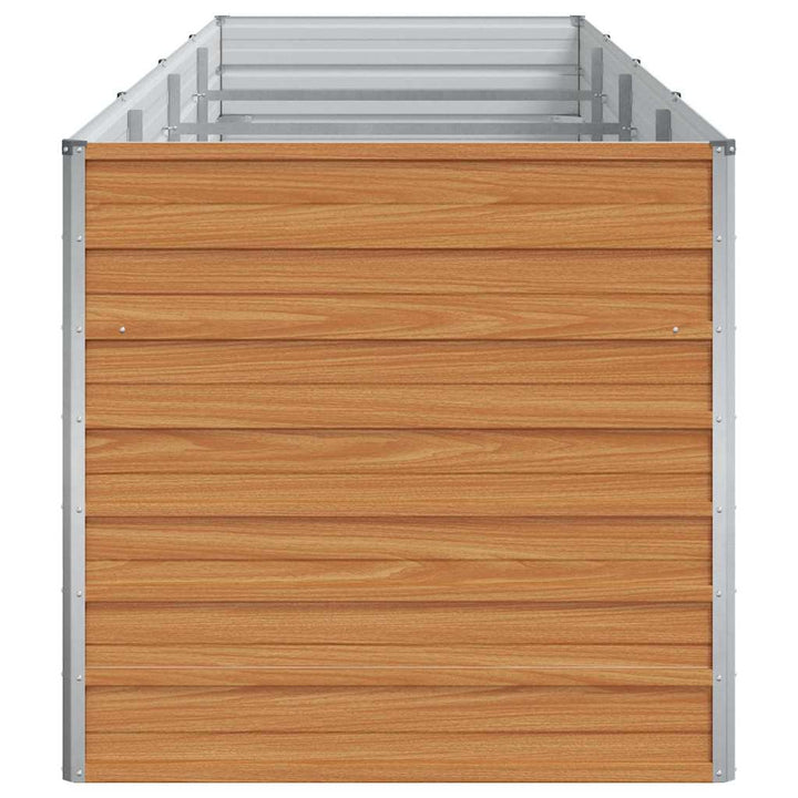 Højbed Lys Brun 320 x 80 x 77 cm Galvaniseret stål