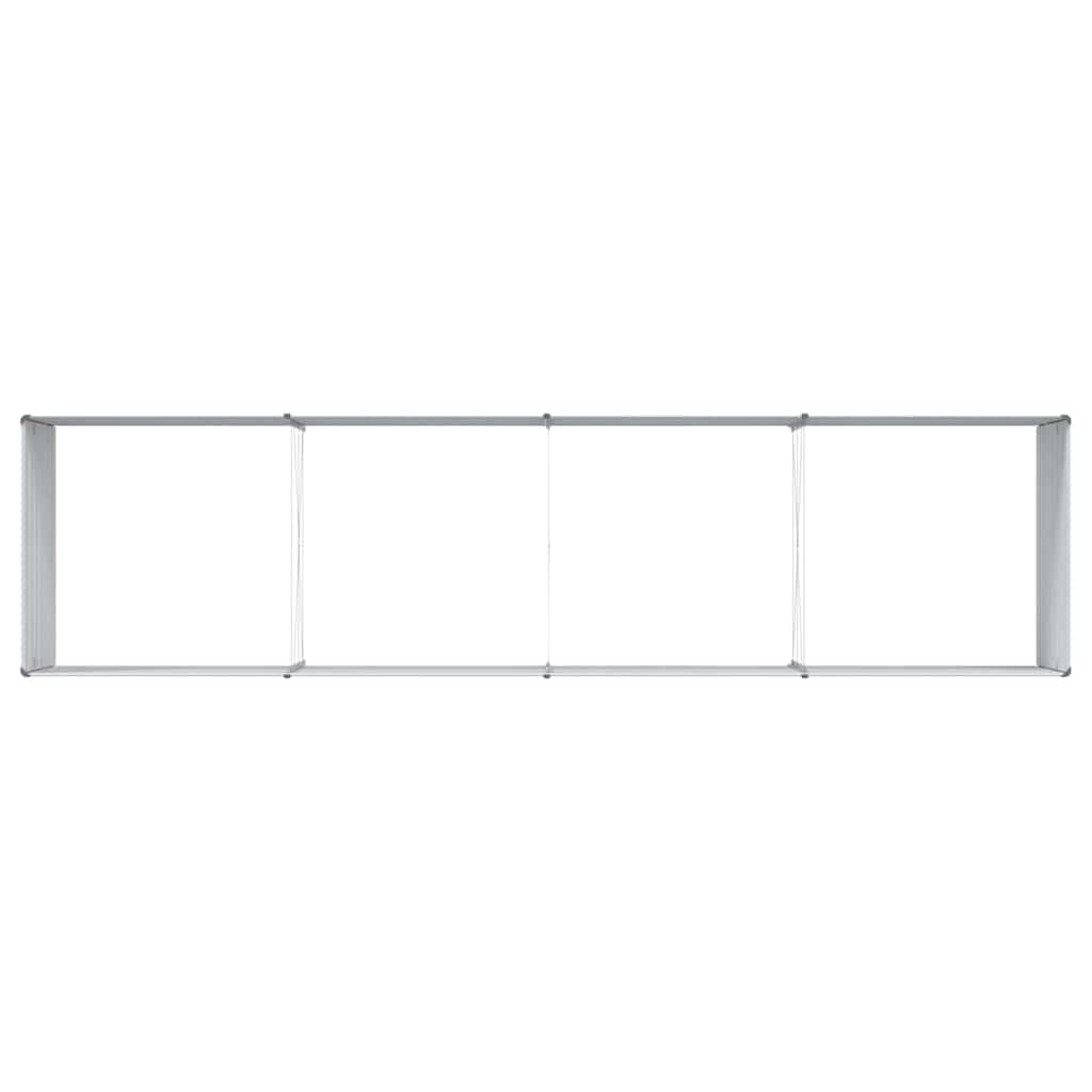Højbed Lys Brun 320 x 80 x 77 cm Galvaniseret stål