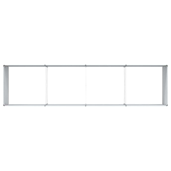 Højbed Lys Brun 320 x 80 x 77 cm Galvaniseret stål