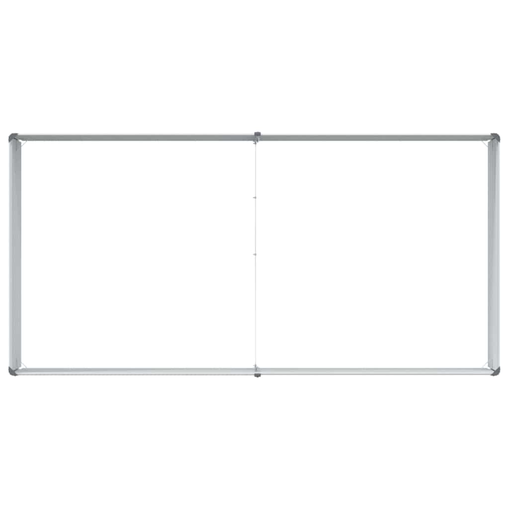 Højbed Lys Brun 160 x 80 x 45 cm Galvaniseret stål
