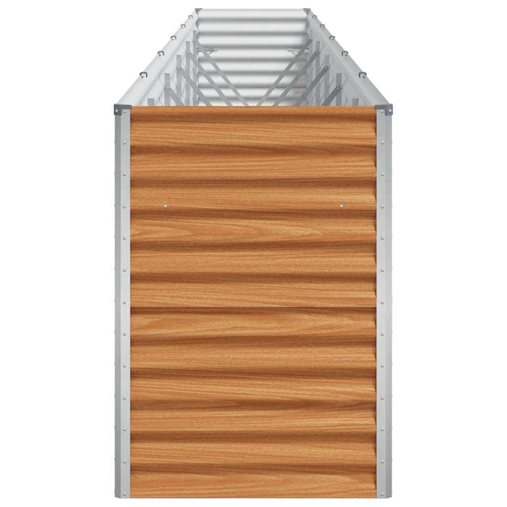 Højbed Lys Brun 582 x 50 x 68 cm Galvaniseret stål