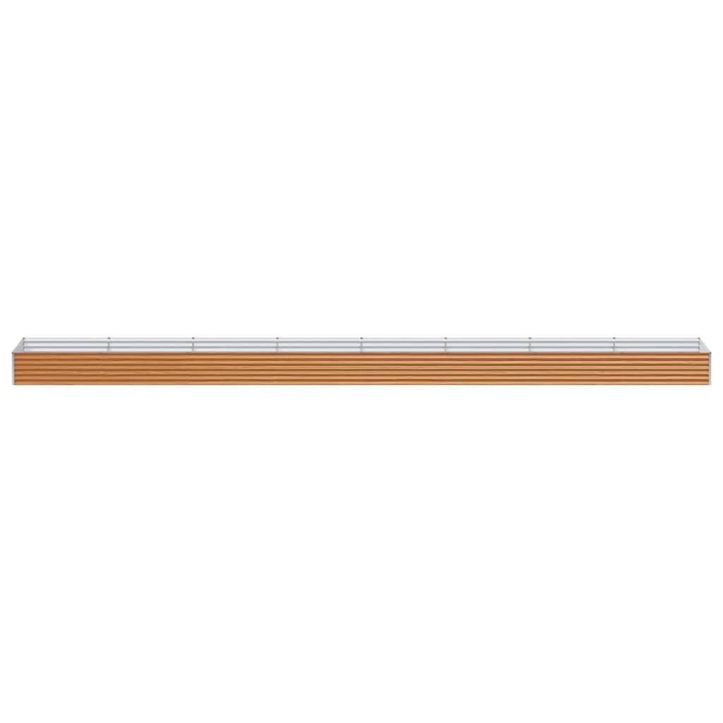 Højbed Lys Brun 775 x 100 x 36 cm Galvaniseret stål