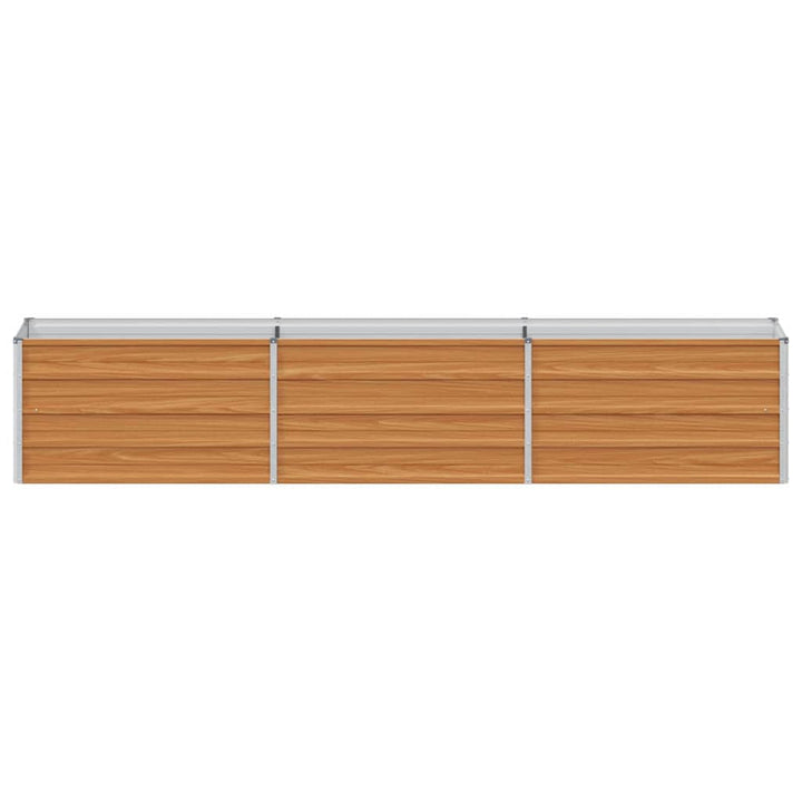 Højbed Lys Brun 240 x 40 x 45 cm Galvaniseret stål