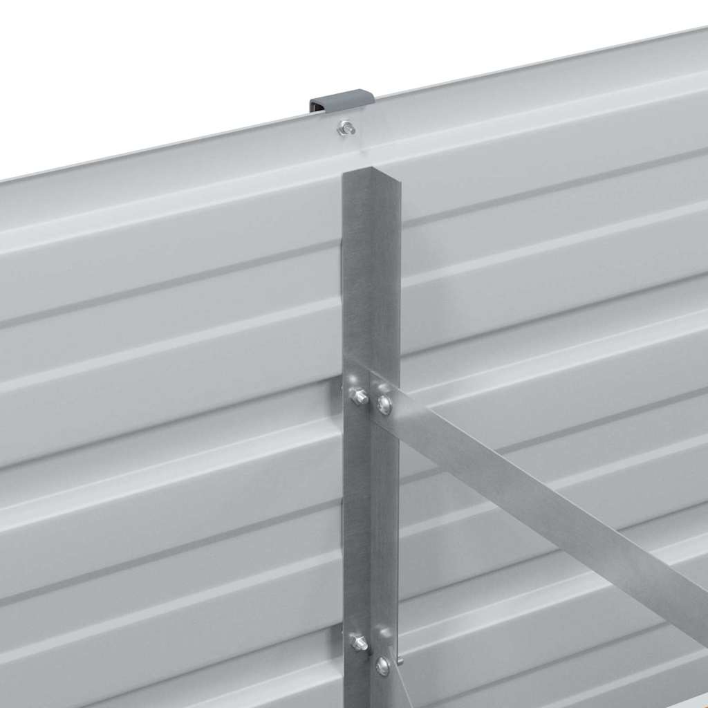 Højbed Lys Brun 160 x 40 x 77 cm Galvaniseret stål