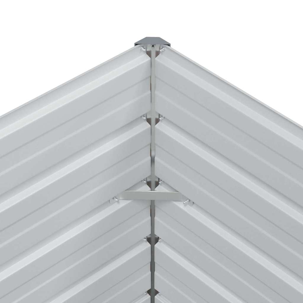 Højbed Lys Brun 240 x 40 x 77 cm Galvaniseret stål