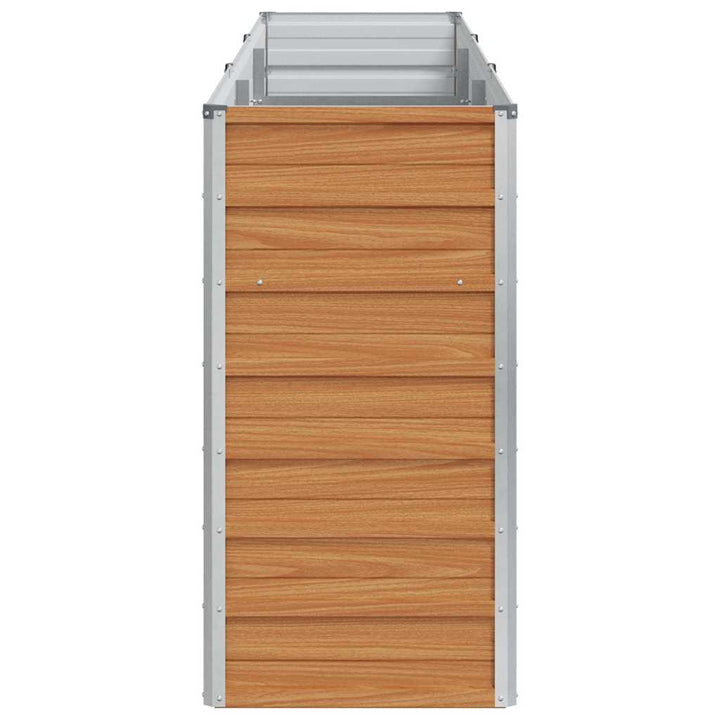 Højbed Lys Brun 240 x 40 x 77 cm Galvaniseret stål