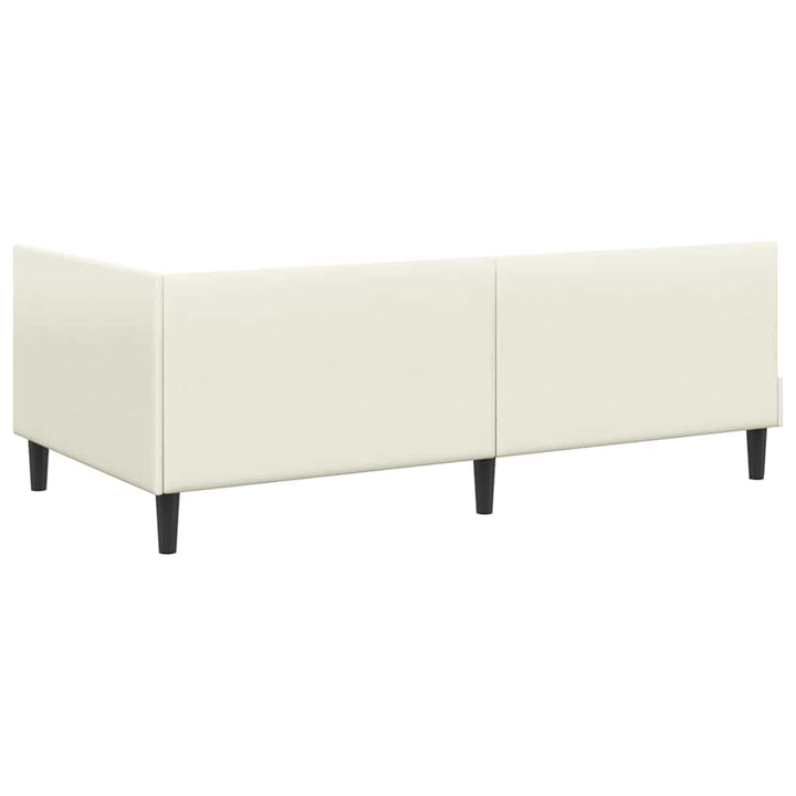 Hjørnesengramme med Madras Andet 2 pcs Creme Fløjl