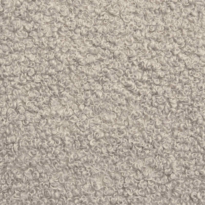 Børnesengestel med hovedgærde Lysegrå 80 x 200 cm Bouclé
