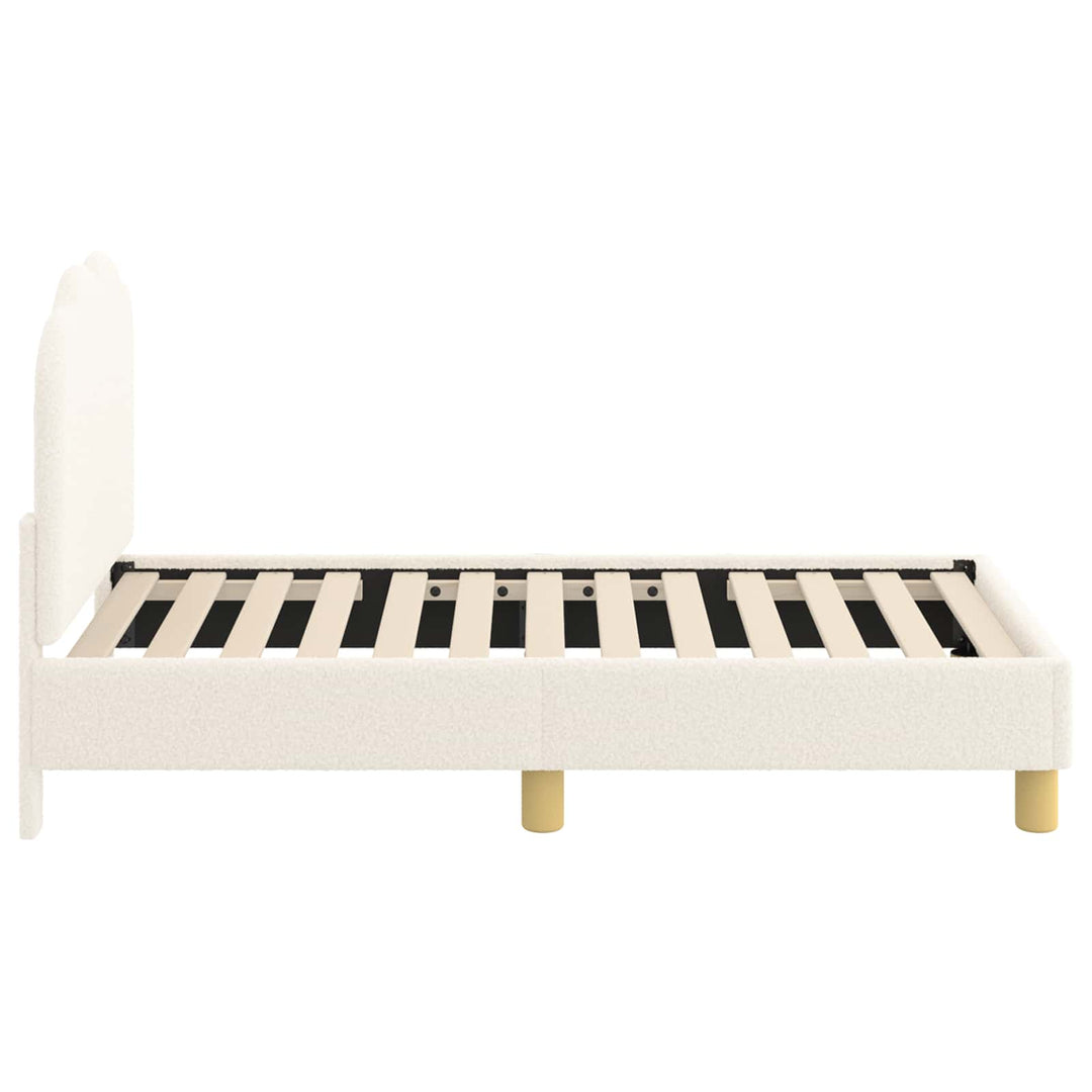 Sengestel til tumling med hovedgærde Cremefarvet 70 x 140 cm