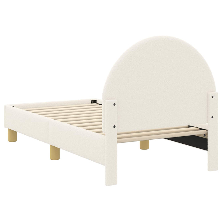 Sengestel til tumling med hovedgærde Cremefarvet 70 x 140 cm