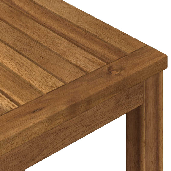 Have Bar Bord Naturfarvet 196 x 100 x 105 cm Massivt Akacietræ