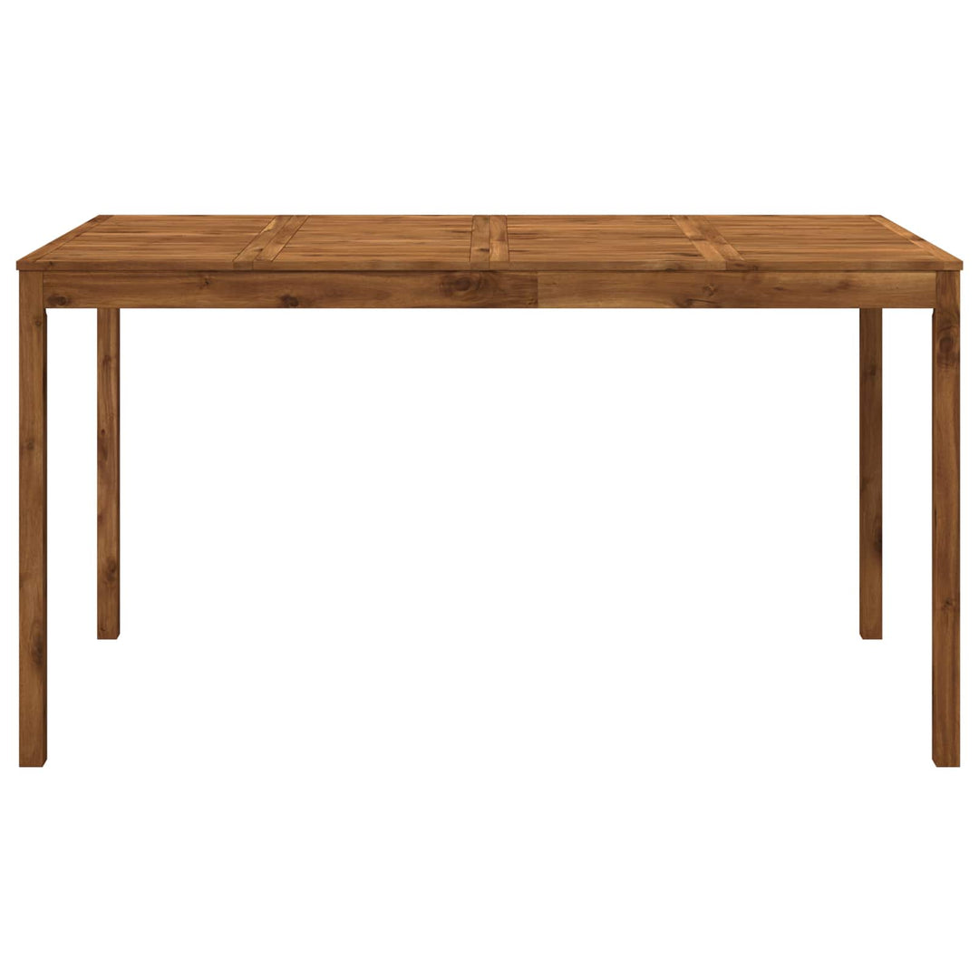 Have Bar Bord Naturfarvet 196 x 100 x 105 cm Massivt Akacietræ