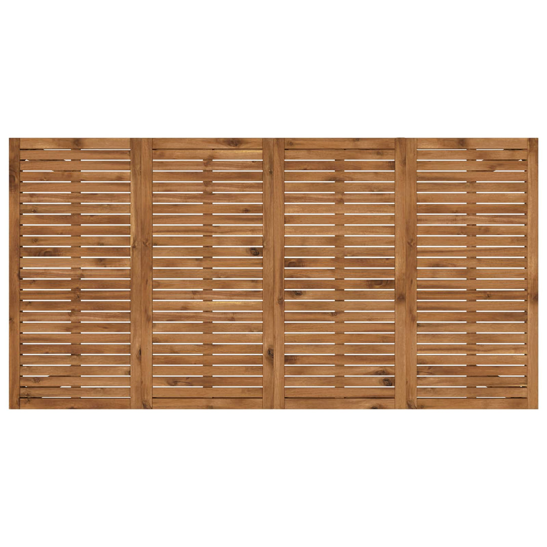 Have Bar Bord Naturfarvet 196 x 100 x 105 cm Massivt Akacietræ