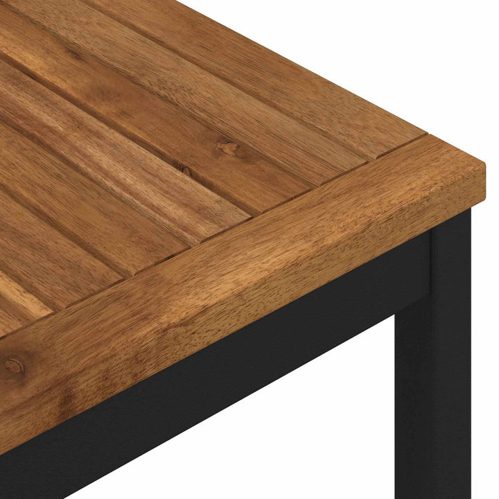 Have Bar Bord Naturfarvet og sort 196 x 100,5 x 105 cm