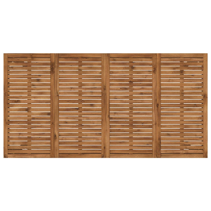 Have Bar Bord Naturfarvet og sort 196 x 100,5 x 105 cm