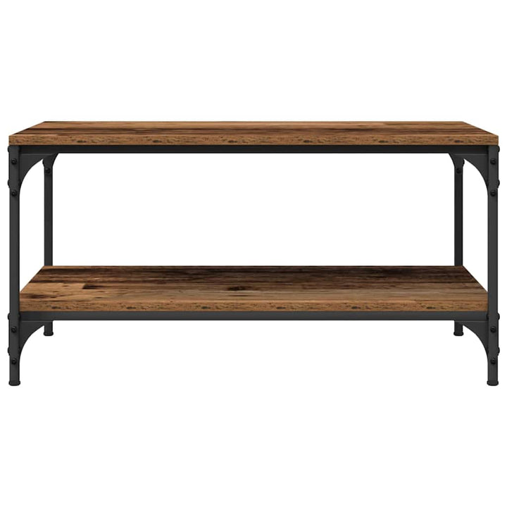 Sofabord Gammelt træ 80 x 50 x 40 cm Konstrueret træ